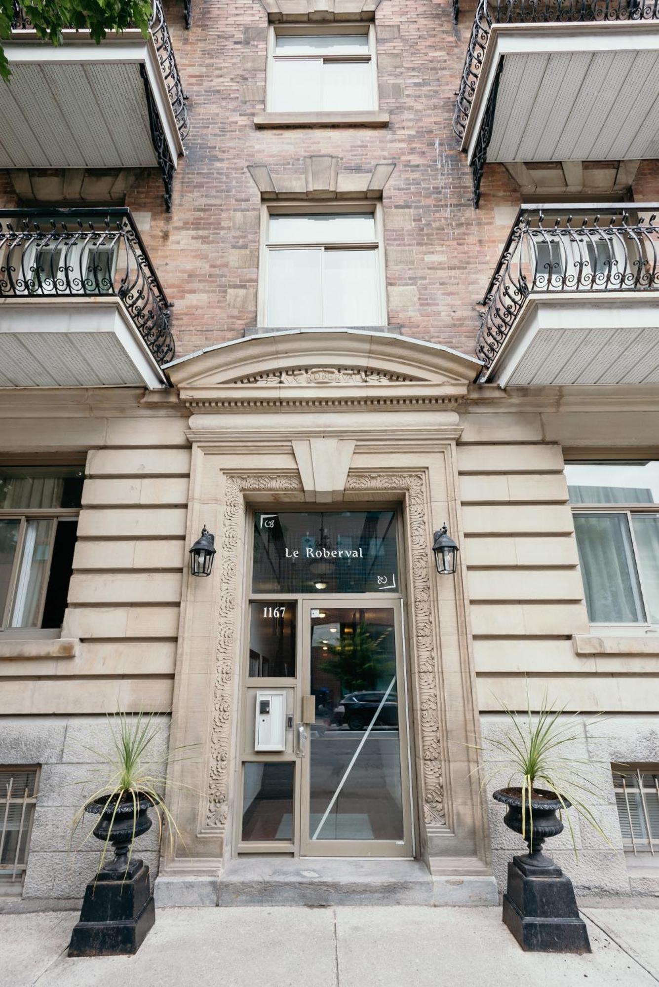 Hotel le Roberval Montréal Buitenkant foto